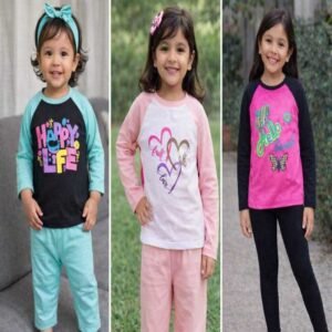 তিন কালারের টি-শার্ট ও  ম্যাসিং লেগিংস এর কম্ব (ফুল হাতা)